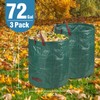 Reusable Leaf Bags, Tear-resistant & Reusable Lawn Bags, Yard Waste