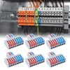 6 Uds Conector de Cable de Palanca 2 en 8