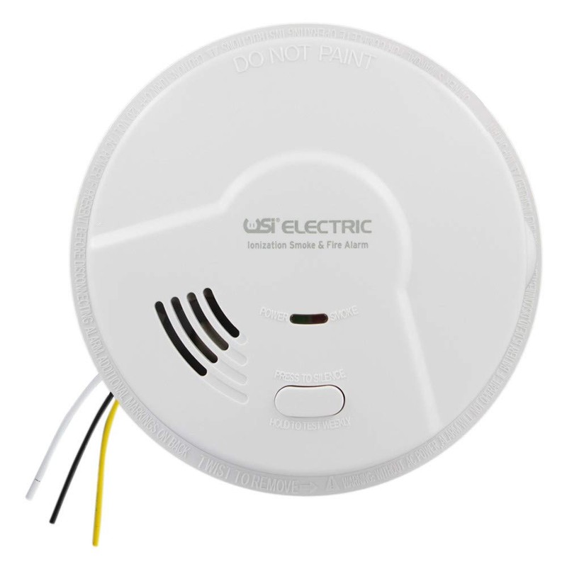 Universal Security Instruments Hardwired Ionization Smoke and Fire Alarm with