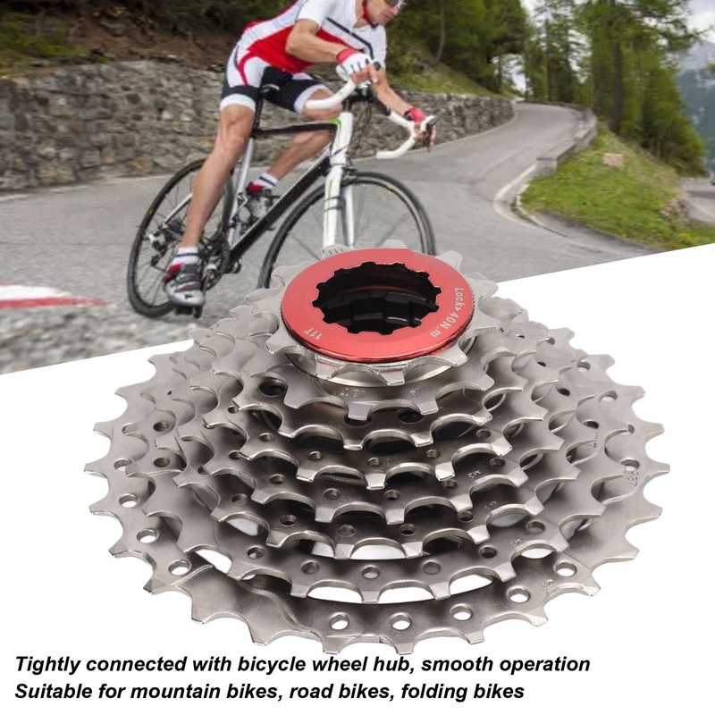8 Speed Cassette 11‑28T Cassette Flywheel Cycling Accessories for Mountain