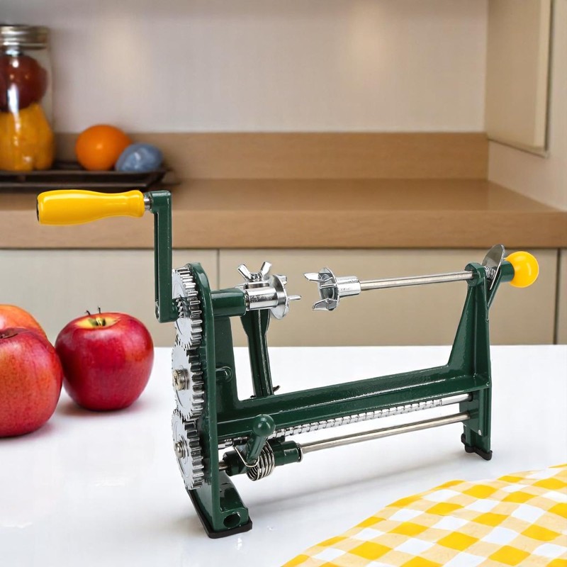Hand Crank Orange Twist Peeler Machine, Multifunction Stainless Steel Fruit