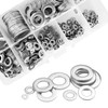 FullFun 580 Pcs Washers for Screws, 304 Stainless Steel Flat