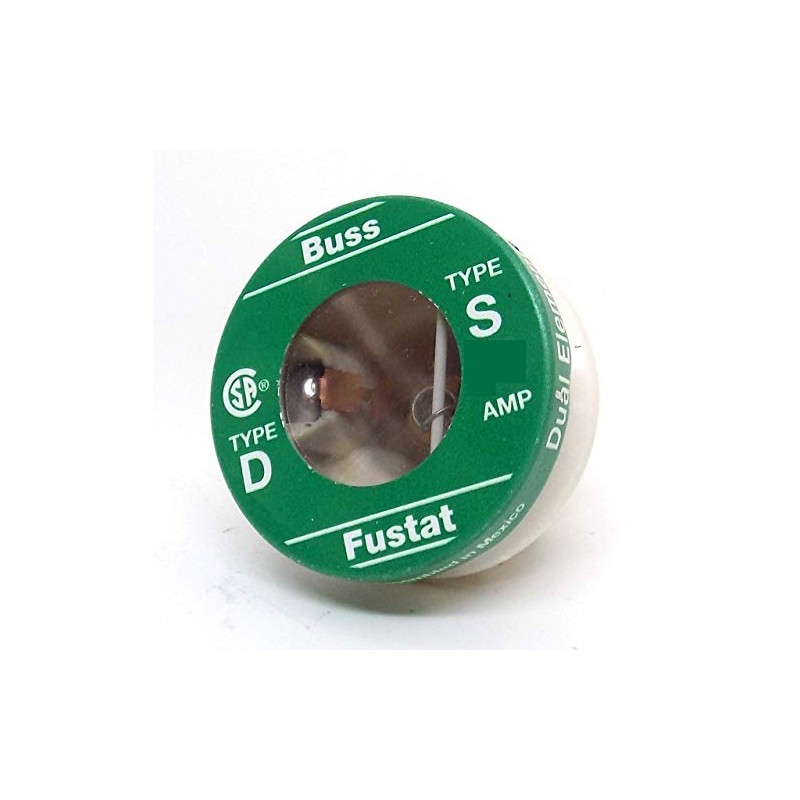 Bussman BP/S-10 10 Amp Dual-Element Time-Delay Rejection Base Plug Fuse