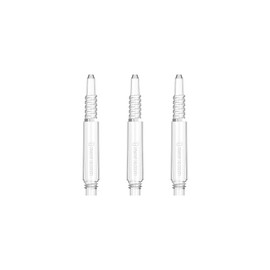 8 Flight Regular-Fixed Clear Short 19mm Pack of 3 Shafts