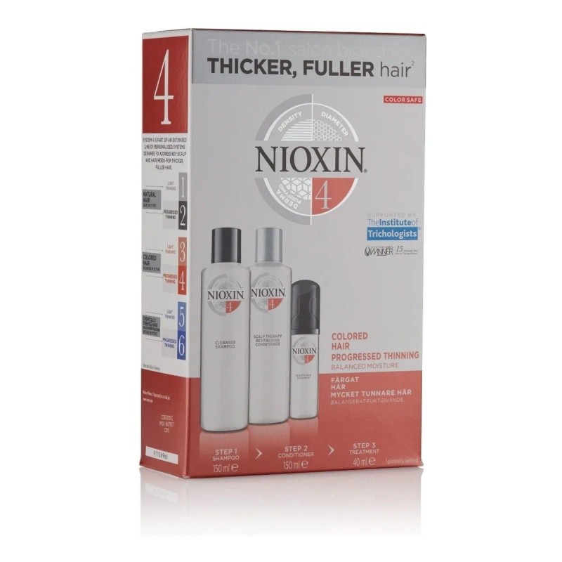 Nioxin Kit Sistema 4 Sh E Cond 150ml Scalp 40ml