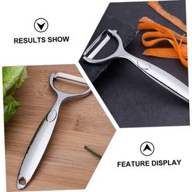 Mobestech 2Pcs Y Shape Stainless Steel Fruit Vegetable Peeler Ergonomic Handle Kitchen Tool for Effortless Peeling of Potatoes Carrots and More