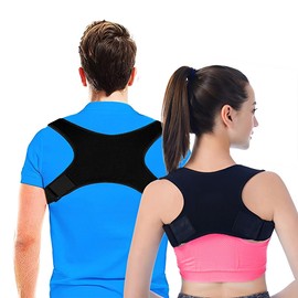 SIVZUMO Back Straightener, Posture Corrector for Ergonomic and Posture, Comfortable Back Strap for Prevention of Pain Women and Upper Back Pain for Men and Women