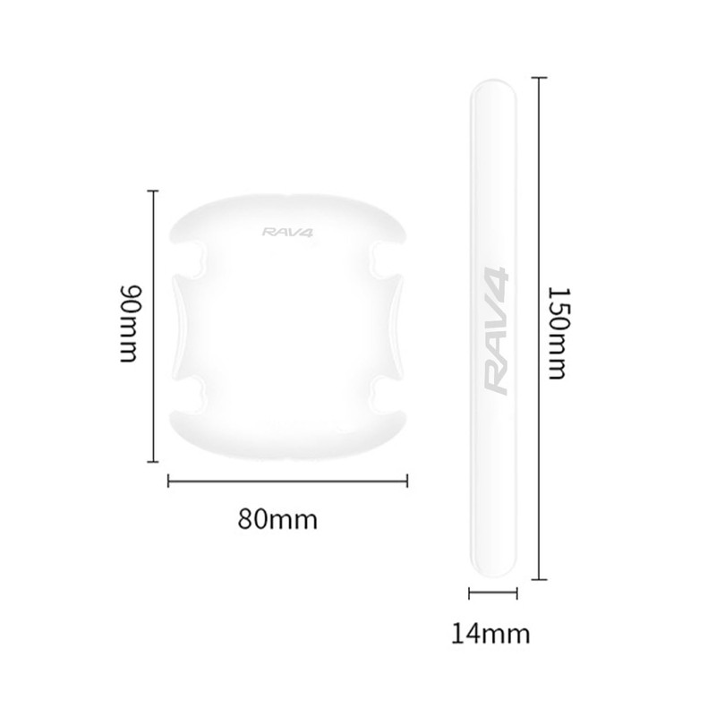 RAV4 Door Handle Protector, Suitable for All Series, Car Parts,