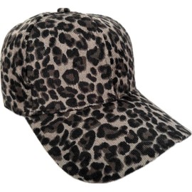 Jeamis Leopard Vintage Baseball Cap Cap Unisex Sun Hat Trucker Used Look Baseball Cap Leo, B Grey, Unit size
