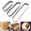 3Pcs Stainless Steel Mini Cookie Cutters Metal Baking Mold Mini