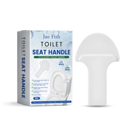 Jue-Fish Hands-Free Toilet Flap Device Convenient and Sanitary Bathroom Safety Equipment for Household Toilet CleaningSize: 1pc