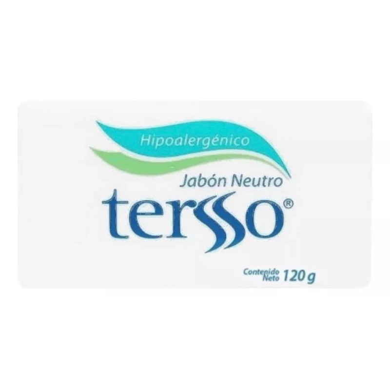 Tersso Jabón Neutro 1 Pieza De 120g Hipoalergénico