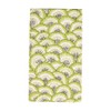 Pontchartrain Scallop Green Guest Towel Napkins - 15 Per Package