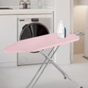 Qznuberone Pink Ironing Board Cover and Pad with Elastic Edge
