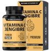Beyond Vitamins Vitamina C potenciada con antioxidantes y anti-inflamatorios, Jengibre,
