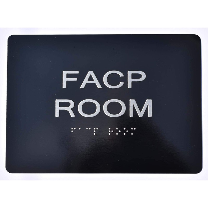 FACP Room Sign - Fire Alarm Control Panel Sign (Aluminum,