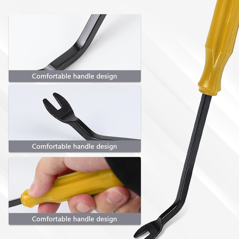 wuyaoyao 5PCS Auto Trim Removal Tool kit, No Scratch Plastic