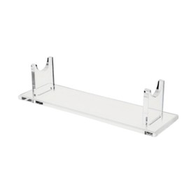 GYWHOOFT Clear Light Saber Display Holder, 24.8*7.9*6CM Desktop Lightsaber Display, Easily Install Acrylic Swordd Stand, Portable Lightsaber Showcase for Bedroom, Living Room and Office