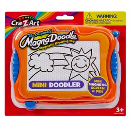 Cra-Z-Art MagnaDoodle Mini Doodler – Magnetic Drawing Board with Detachable Pen (Not Attached), Portable Kids Sketch Pad, Mess-Free Travel Art Toy for Ages 3+