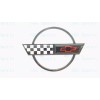 AUTO 2PC 1984-1996 C4 Corvette Black Front Nose Hood Rear