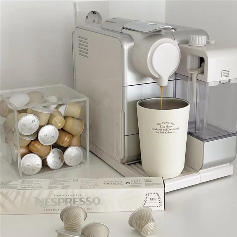 DARENYI Coffee Pod Holder with Lid, 5 x 5 inch