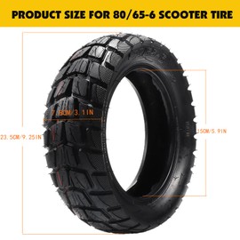 10 inch scooter tires,Replacement Thickened Pneumatic Tyres Off Road City Road Inflatable Tyre for Electric Scooter 255x80 10x3.0 80/65-6 scooter inner tubes