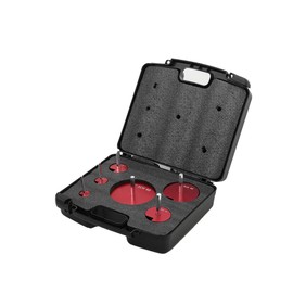 SOFEDY 6 Pcs PVC Pipe Reamer Kit Pipe Fitting Reamer Tool Kit Fitting Saver Fits Standard 1/2 Drill for PPR75, PPR100, PPR150, PPR200, PPR300 and PPR400