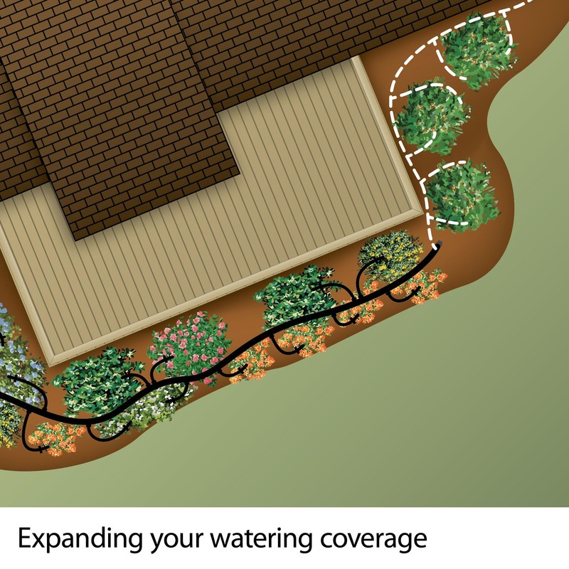 Rain Bird DRIPPAILQ Drip Irrigation Repair and Expansion Kit