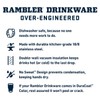 YETI Rambler 20 oz Tumbler, Stainless Steel, Vacuum Insulated with