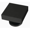 Brainerd 4-Pack Square 1.1-in Square Cabinet Knob - Matte Black