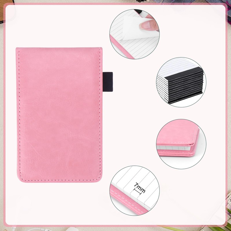 Meetory 11 Pcs Small Pocket Notebook Mini Notepad Set, Included