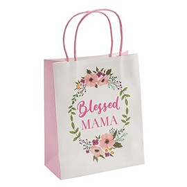 Fun Express Medium Blessed Mama Gift Bags