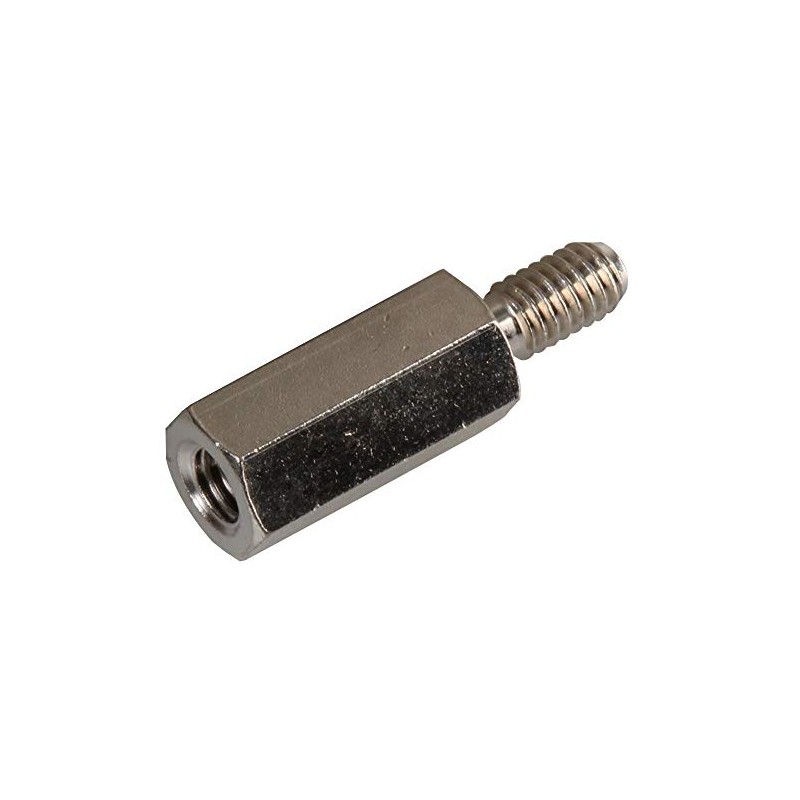 Hex Spacer M4 MF 15mm Brass Body Length 15mm External
