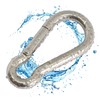 Snap Hook Karabiner V4 A Standard Stainless Steel Pack of