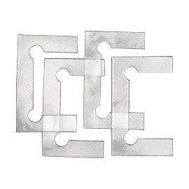 CRL C.R. LAURENCE V1E4GKCLR CRL Clear Gasket Replacement Kit for Vienna Hinges