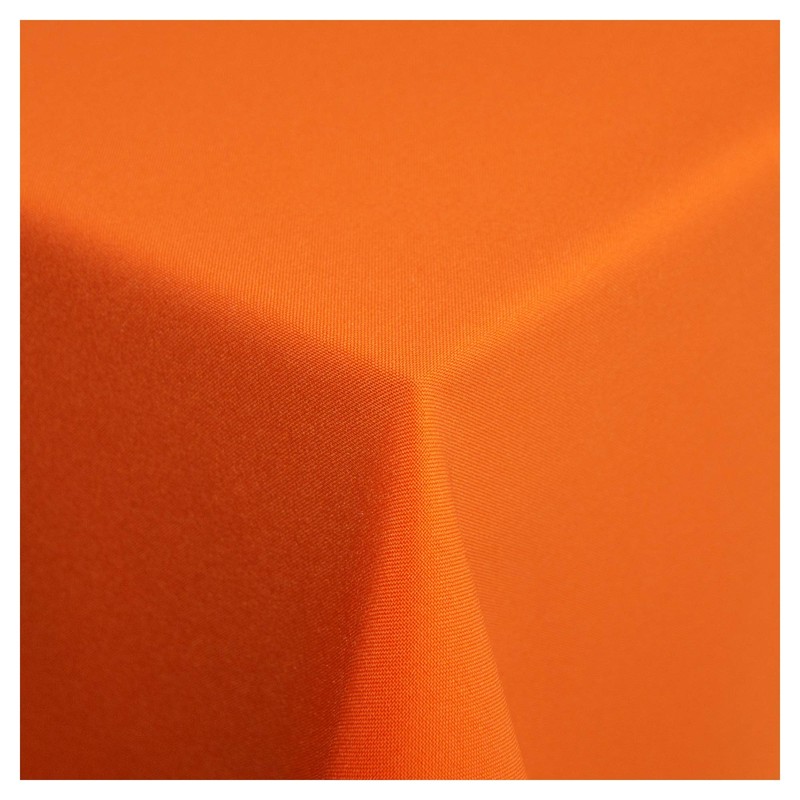 StoffTex Tablecloth, Table Runner, Table Linen, Table Decoration, Tablecloth (Orange,