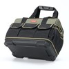 Justzon Tool tote bag with handle, Tool bag organizer, electrical