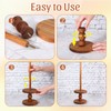 Zhehao 4 Pcs Farmhouse Donut Stand Donut Holder Display Stacker