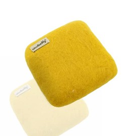 Woolbuddy Needle Felting Pad, Needle Felting Mat, Needle Felting Supplies, Foam Pad Alternative, Wool Felting Mat (Gold)