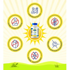 Vitamin D3 10000 IE Depot | 180 vegane Premium-Kapseln | vegan & hochdosiert | 10-Tage-Dosis Vitamin D3 | frei von Zusatzstoffen & Gentechnik