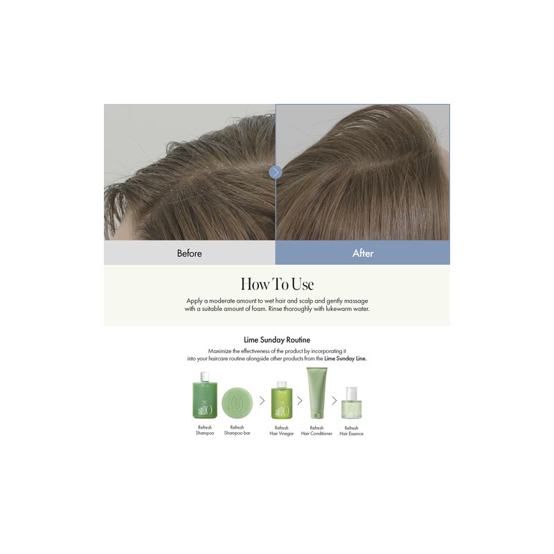 anillo [anillo]Lime Sunday Refresh Shampoo 450ml