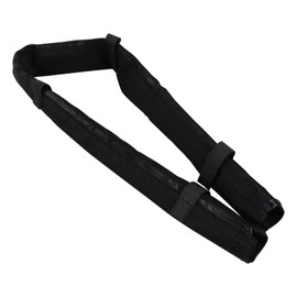 Trolling Motor Cable Sleeve, 48" Cable Zipper Outboard Boat Trolling Motor Tray Stabilizer Cable Organizer Sleeve - Organized Cable Management（black）