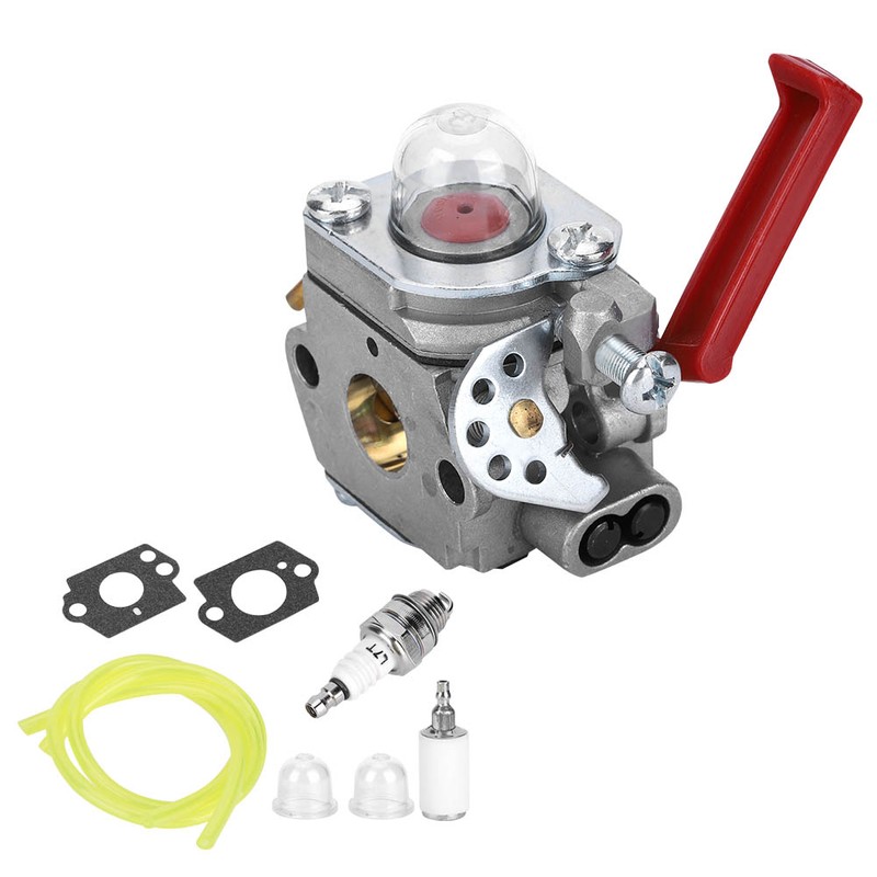 Garden Lawn Mover Trimmer Carburetor Kit for Homelite UT‑33600A 26cc