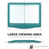 MAGNIPROS 5X [Rechargeable] LED Page Magnifier | 3 Stepless Color