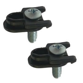 WR01X39781 Refrigerator Door Handle Fastener, Compatible with GE Refrigerator Freezer Handle Replacement Parts, Model AP7175647 WR01X25070 （2 Pack ）