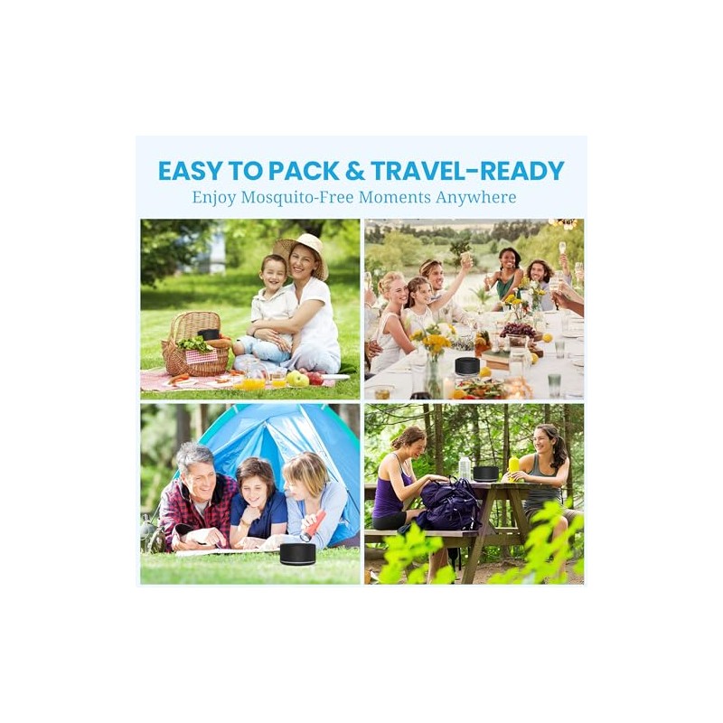 Mosquito Repeller Refills 2 Pack – 240 Hours Each, Total