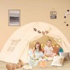 CRAWLBO Bed Tent for Kid Twin Size Bed Canopy,Breathable Privacy