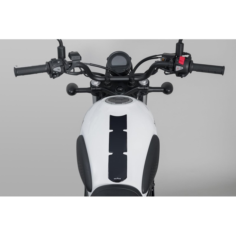 Tanax MF-4777 Motofiz Tank Pad 13 for Motorcycles, Black