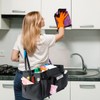 FRECOLSH Cleaning Caddy for Cleaning Suppliers Organizer with Pockets for