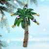 Palm Tree Decorated Christmas Tree Ornament